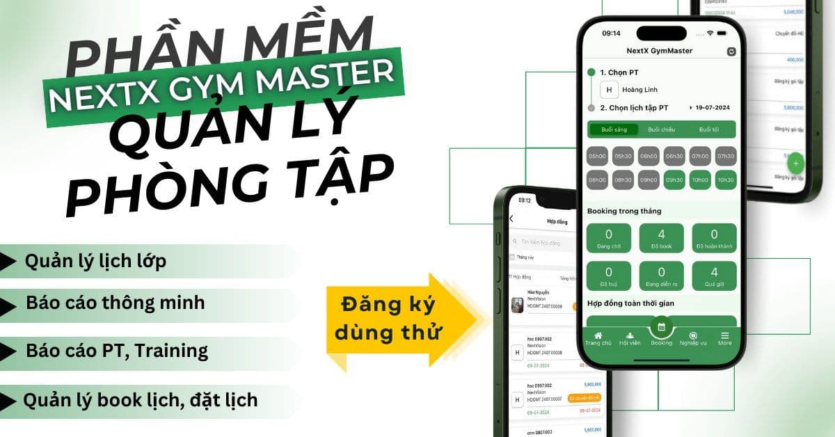 Top 8 phần mềm quản lý phòng tập gym phổ biến nhất tại Việt Nam