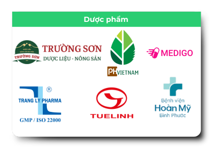 Logo khách hàng ngành Dược phẩm